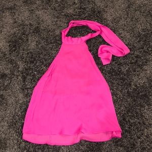 Forever 21 Open Back Halter Top